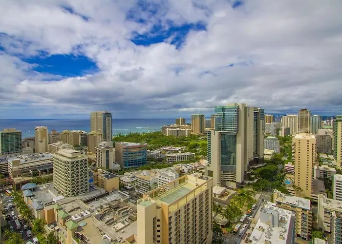 Royal Kuhio Penthouse With Ocean View On 35Th Floor